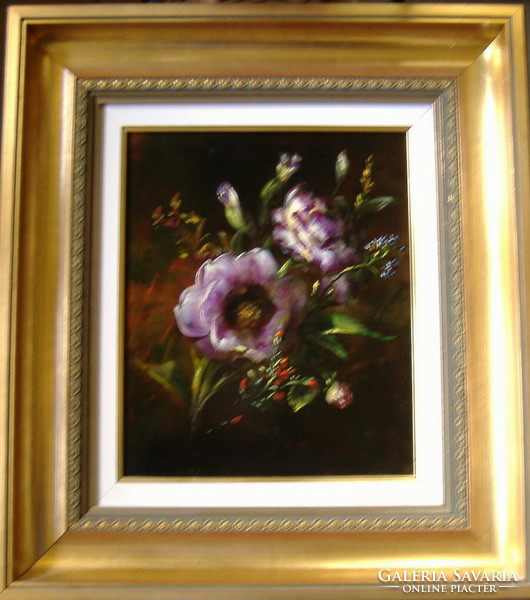 Siska gyula purple flowers