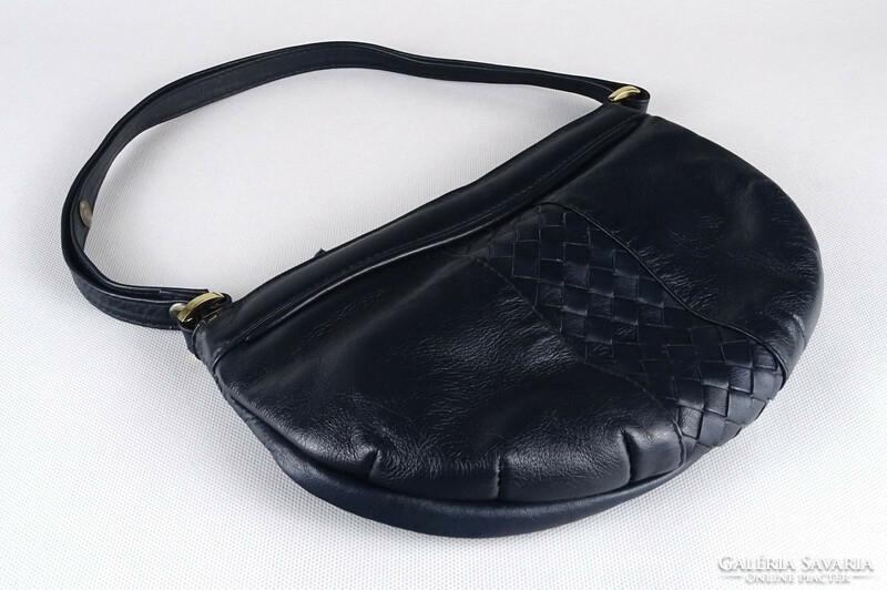 1O764 Sötétkék uruguayi női bőr táska kézitáska