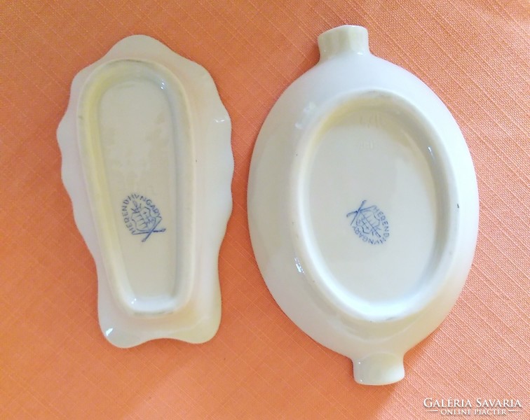 Small Herend ashtrays