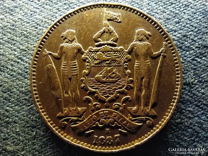 Malaysia British North Borneo 1 cent 1887h (id69468)