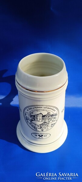 The Putnok coal mining commemorative jar is 50 years old