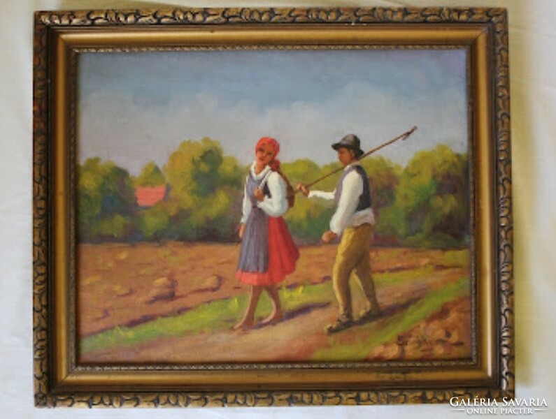 Gyönyörű Antik festmény