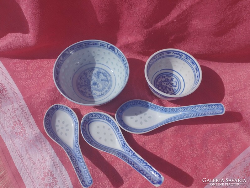 Chinese rice grain porcelains, for replacement