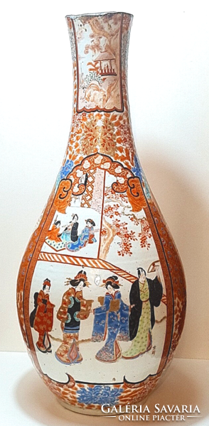 KIÁRÚSÍTÁS !!! :)   XIX. századbeli, hatalmas antik japán váza