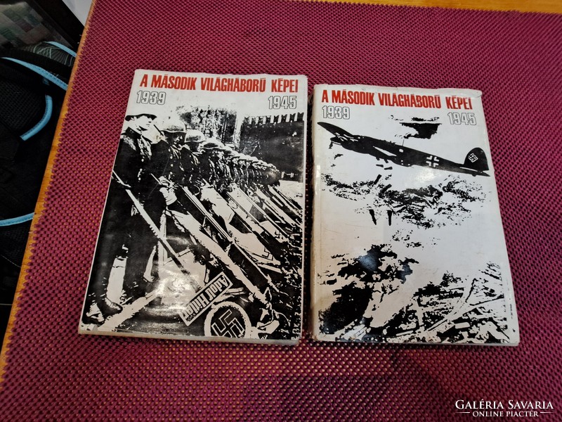A második világháború képei 1-2 kötet
