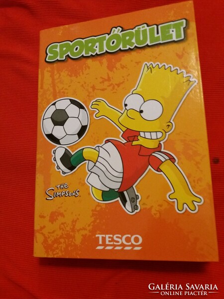Retro tesco - the simpsons - sports madness collectible refrigerator magnets in a folder according to the pictures