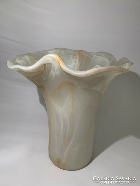Márvány hatású matt Muranoi váza