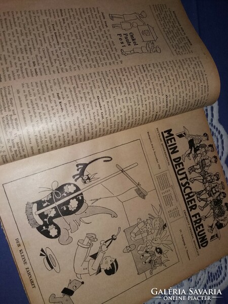 1933 German children's newspaper publications supported by sturmabteilung (sa) bound in book 1933