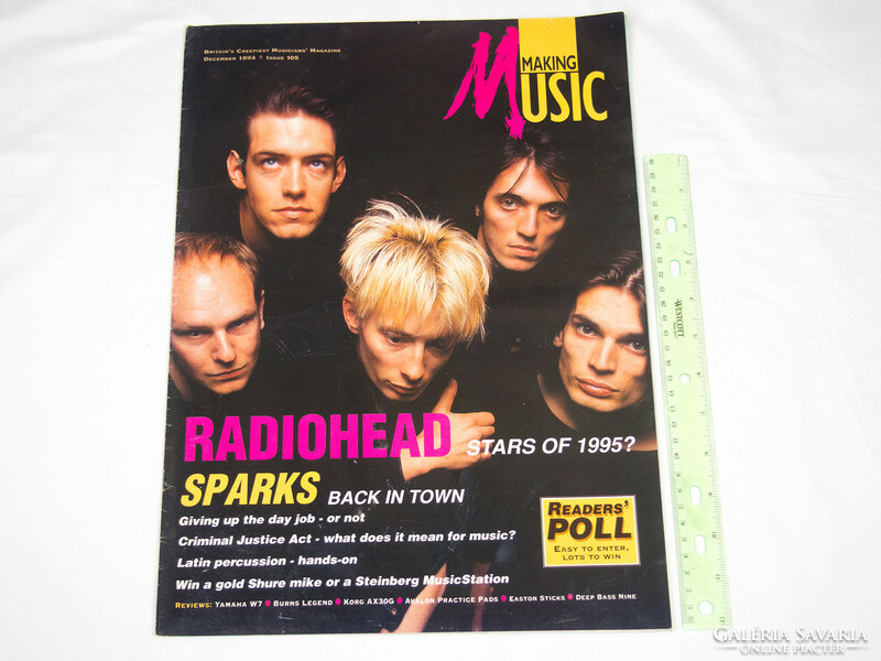 Making music magazine 94/12 radiohead sparks bruce springsteen todd rundgren