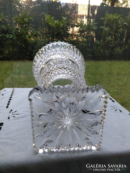 Francia Baccarat kristály váza