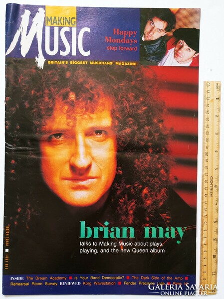 Making music magazine 91/2 brian may queen happy mondays dream academy bowie