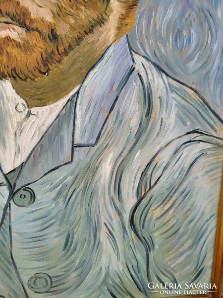 Van gogh self portrait oil painting