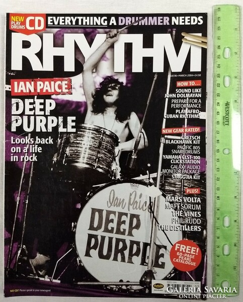 Rhythm magazin 04/3 Deep Purple Mars Volta The Vines The Distillers