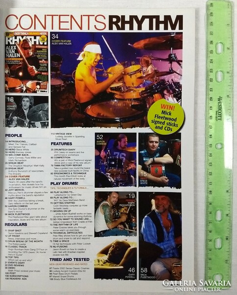 Rhythm magazin 05/3 Van Halen Mick Fleetwood Gary Powell Cradle Of Filth