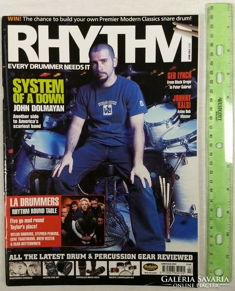 Rhythm magazin 02/6 System Of A Down Ged Lynch Kalsi Tucker Dolmayan