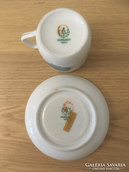 Hollóházi Budapest kávés csésze porcelán