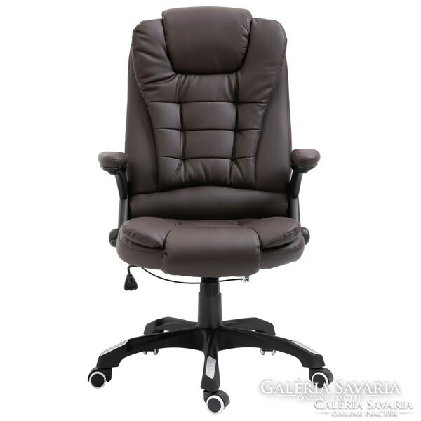 (30,000 HUF cheaper. !!) Luxury design !! Brown artificial leather office chair