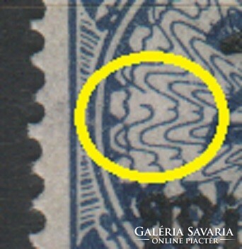 Misprints, curiosities 1275 (reich) mi 328 a p ht 4.00 euro postmark
