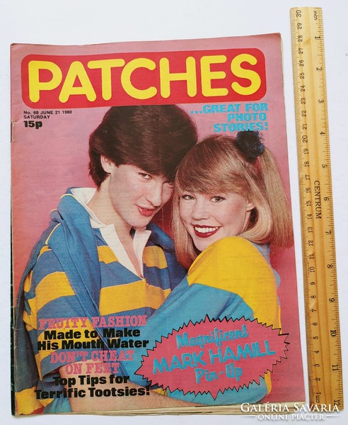 Patches magazin 80/6/21 Mark Hamill (Star Wars) + Undertones poszterek Phil Daniels Rita Ray