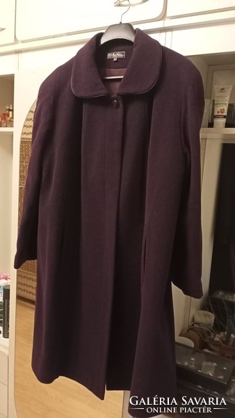 Eggplant purple, new size 52-54 winter coat