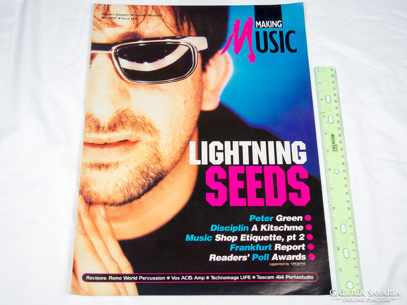 Making music magazine 97/5 lightning seeds disclipin a kitschme peter green depeche mode