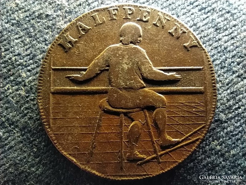Anglia Rochdale 1/2 Penny Token 1791 (id60703)