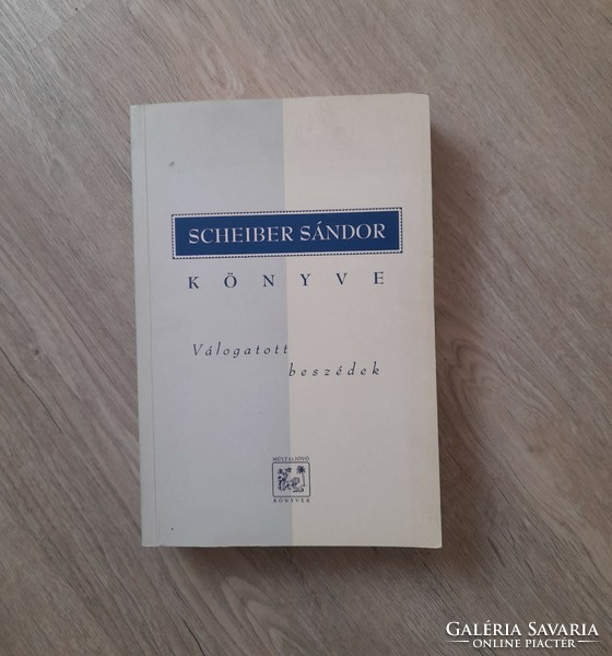 Sándor Scheiber's book: selected speeches