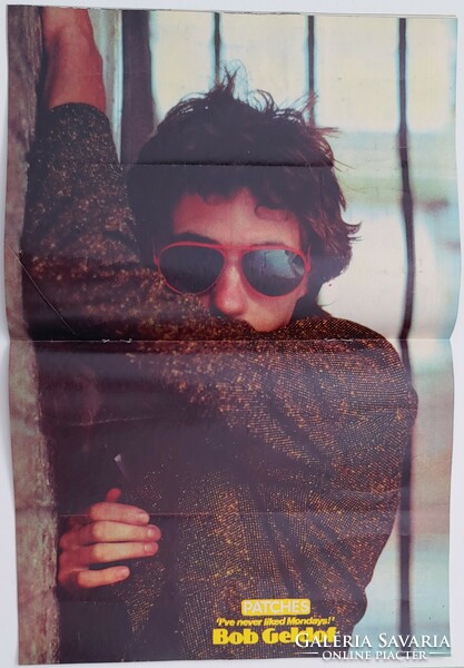 Patches magazin 79/11/17 Bob Geldof poszter