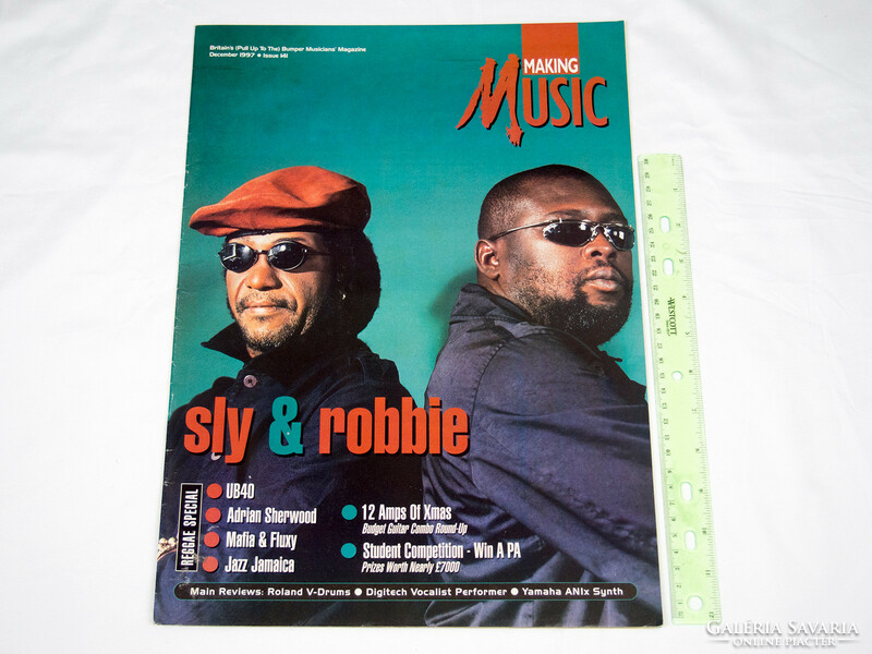 Making music magazine 97/12 sly & robbie ub40 adrian sherwood mafia moby
