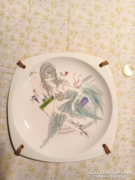 Alka kunst Bavarian porcelain wall plate decorative plate