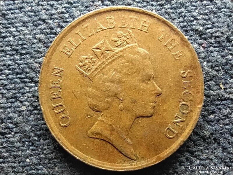 Hong Kong ii. Elizabeth 10 cents 1986 (id52849)