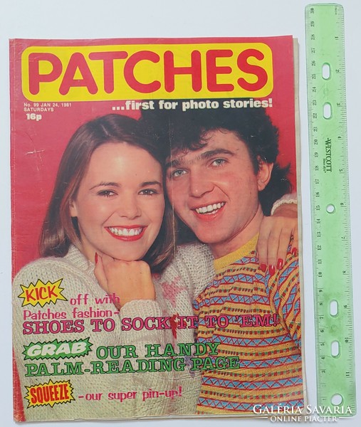 Patches magazin 81/1/24 Squeeze poszter The Squad Burt Reynolds