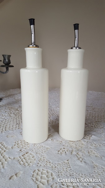 Vintage j.W.Mckensie ceramic oil-vinegar pouring and dispenser