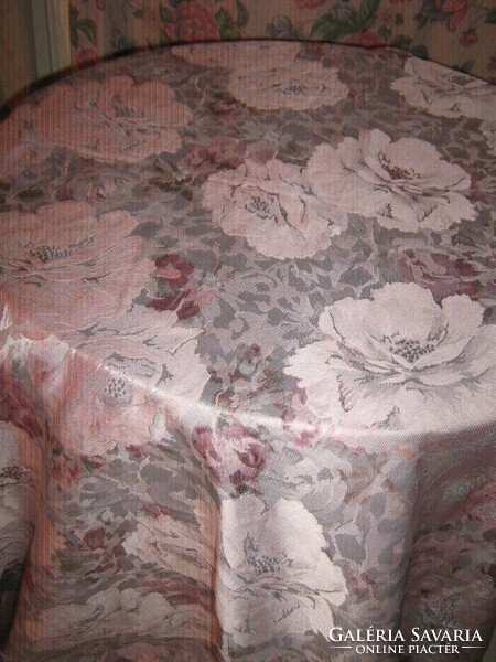 Pair of beautiful special vintage rose curtains