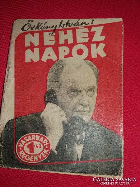 1957 István Örkény: hard days penny books newspaper publishing company