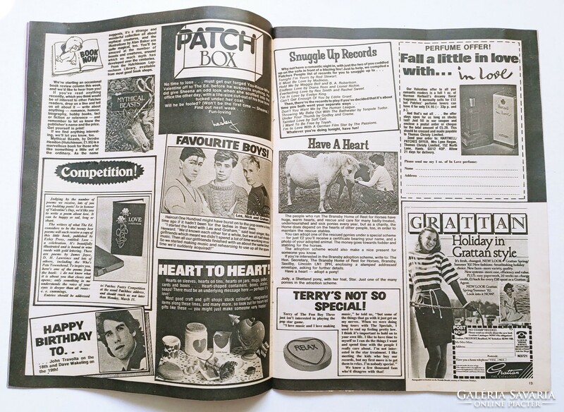 Patches magazin 82/2/20 Phil Oakey poszter The Human League