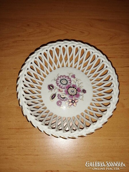 Apulum porcelain bowl with openwork edge flower pattern 13 cm (23/d)