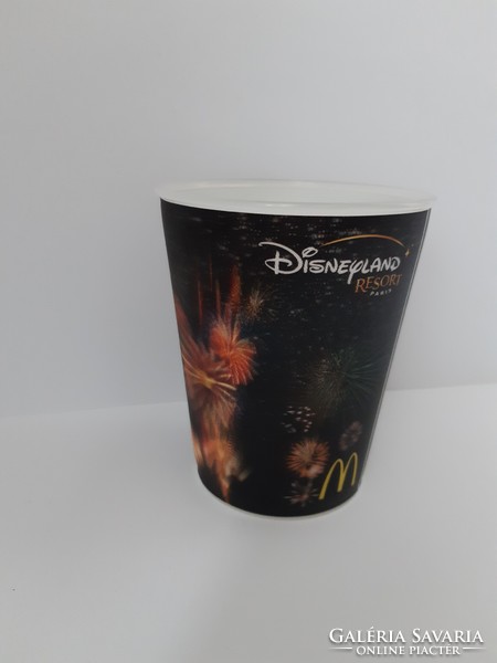 3D-s McDonald's - Disney palota - 2004 - műanyag pohár