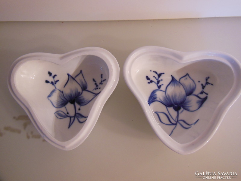 Bonbonier - cero - heart-shaped - 12 x 11 x 7 cm - beautiful - porcelain - flawless