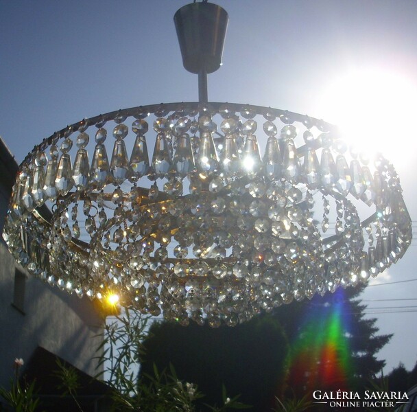 Round crystal chandelier 6-burner crystal chandelier
