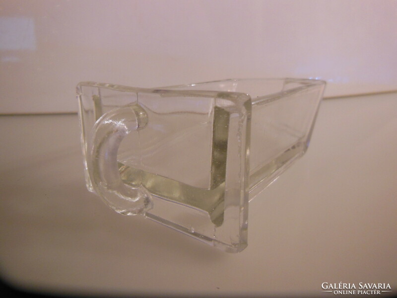 Drawer - glass - 15 x 7.5 x 4.5 cm - old - solid - Austrian - perfect