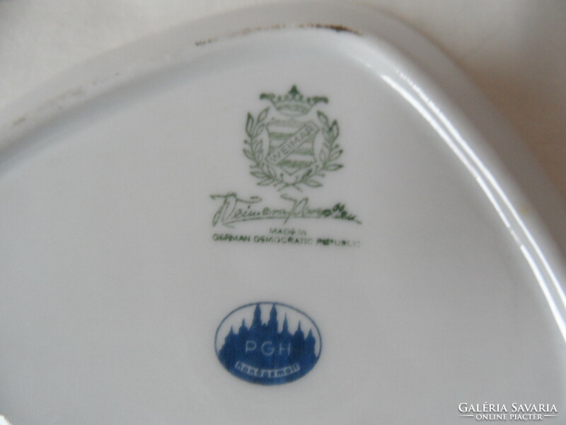 Weimar porcelain ashtray, ashtray