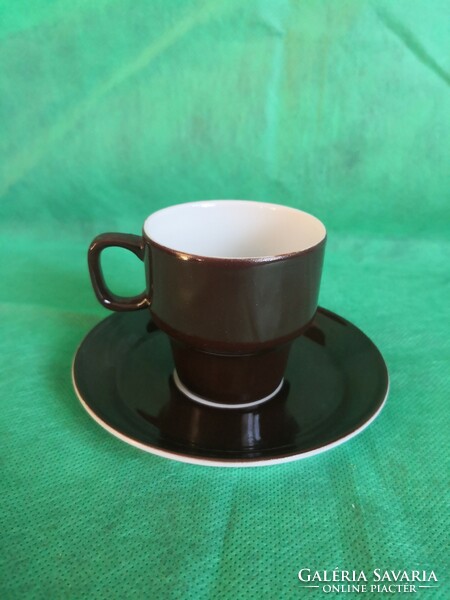 Hölóháza retro coffee cup and saucer