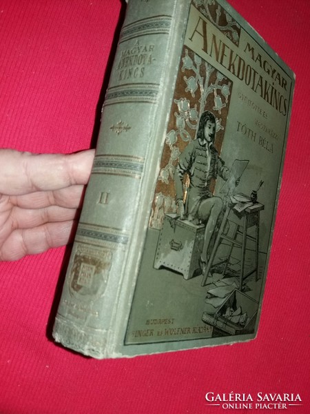 1935.Antik Tóth Béla :A magyar anekdotakincs 2. mesék, kultúra humor adoma Singer és Wolfner