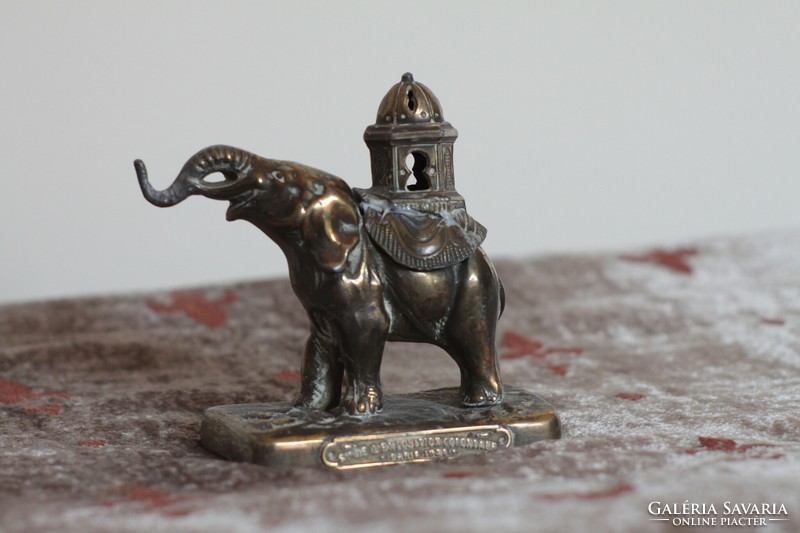 Elephant antique incense burner