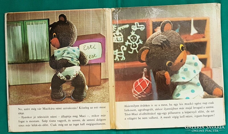 'Ágnes Bálint: good night, teddy bear! - > Children's and youth literature > leporello, injured