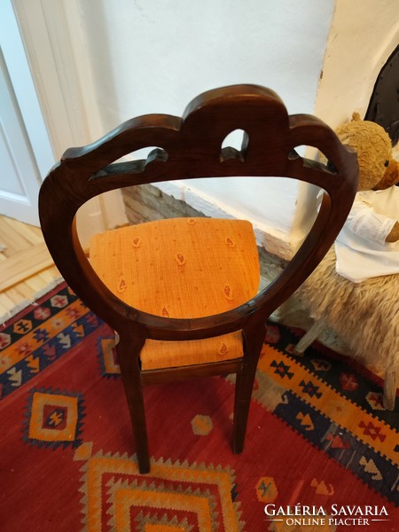 Antique Viennese baroque chair