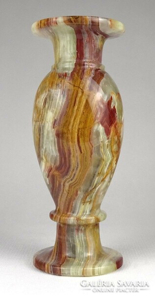 1O830 Gyönyörű nagyméretű márvány váza 20 cm