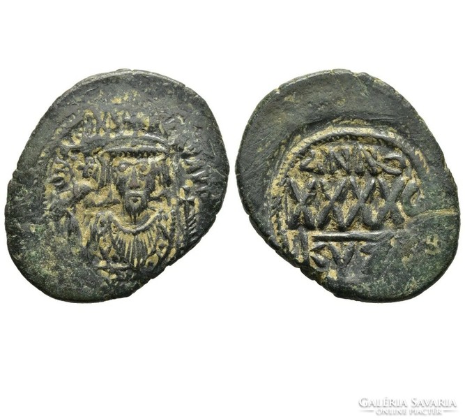 Bizánc Phocas 602-610 Follis, Bizánci Birodalom Nicomedia, kiváló