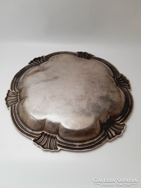 Silver-plated tray, 29 cm